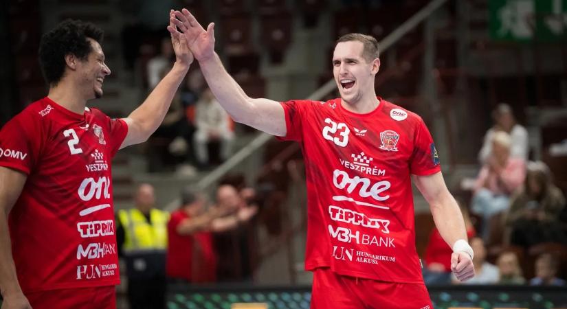 Könnyedén megverte a Veszprém a sereghajtót a férfi kézilabda NB I-ben