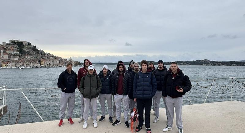 Horvátországban készültek a vízilabdázók