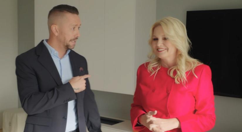 Flörtbe bonyolódik Kabát Péter és a Budapest Luxe ingatlanosa