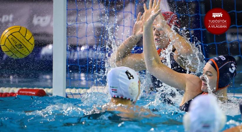 A szétlövésben ezúttal alulmaradt, Európa-bajnoki ezüstérmes a magyar női vízilabda-válogatott
