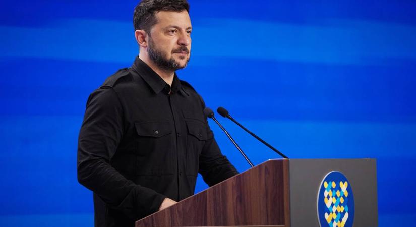 Ukrán elnök: Kijev nem ismeri el Oroszország részeinek a megszállt ukrán területeket