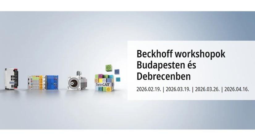 Workshopok a Beckhoff budapesti központjában és Debrecenben