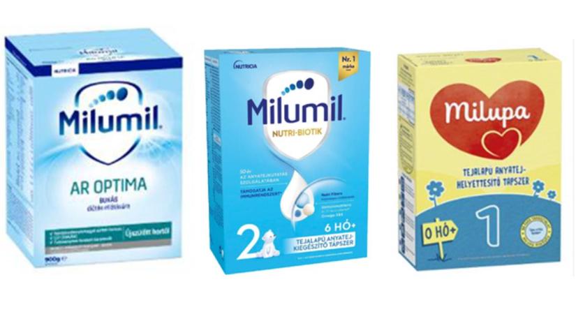 Csecsemőtápszereket hívnak vissza: Milumil és Milupa termékek is érintettek