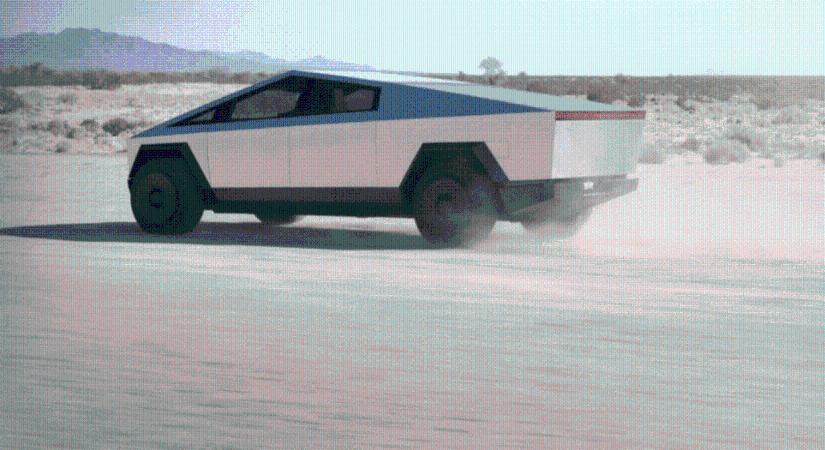 Cybertruckkal akart valaki keresztül menni Románián, rendőrségi ügy lett belőle