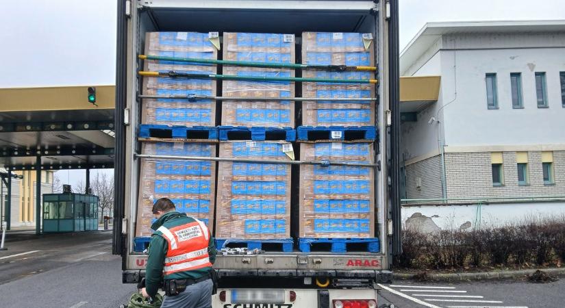 Roxy, a keresőkutya buktatta le a cigarettacsempészeket az autópályán