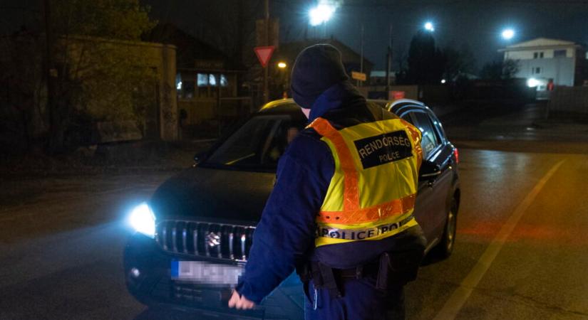 Országos közúti ellenőrzést tart a rendőrség hétfőtől