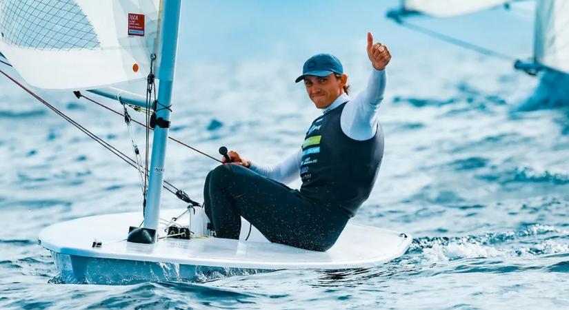 Vadnai Jonatán ismét dobogós a lanzarotei vitorlásversenyen