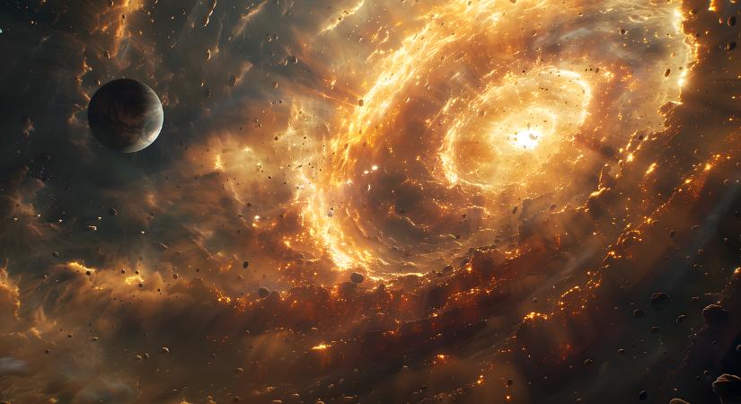 Ilyen még nem volt: "láttunk" egy fekete lyukat felrobbanni, és ez mindent megmagyaráz