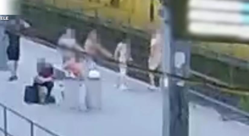 Agyba-főbe vert egy testvérpár és egy nő egy férfit az Örs vezér téri HÉV végállomáson – videó