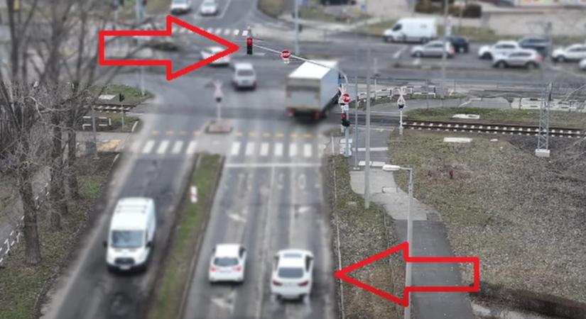 Nem hiszed el, hova sietett egy debreceni sofőr! Nyolc pontot is megért neki a rohanás! – videóval