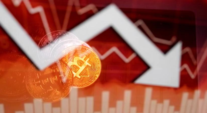 Történelmi szabadesés: 60 000 dollárig zuhant a Bitcoin
