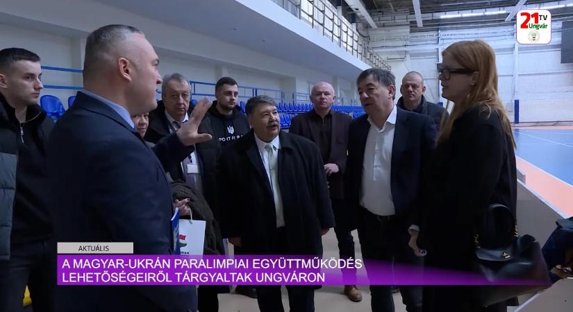 Aktuális (2026.02.06) - A magyar-ukrán paralimpiai együttműködés lehetőségeiről tárgyaltak Ungváron (videó)