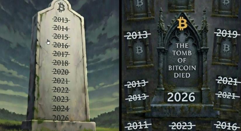 Fekete csütörtök, halálspirál – már megint vége a bitcoinnak