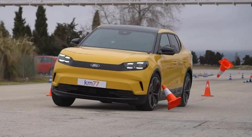 Nem ijedt meg a jávorszarvasteszttől a Ford villanyos SUV-ja! Íme a videó!