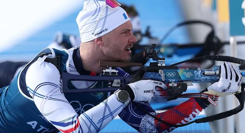 Téli olimpia: Marco Pantani emléke előtt tiszteleg a franciák sílövője