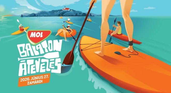 MOL Balaton-Átevezés: Gyere lapátolni június végén