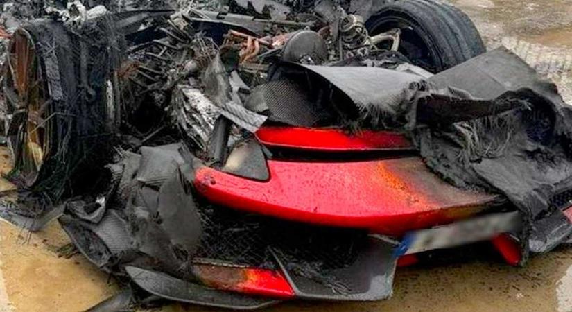 Pillanatok alatt sikerült lenullázni a kereskedésből lopott Ferrarit