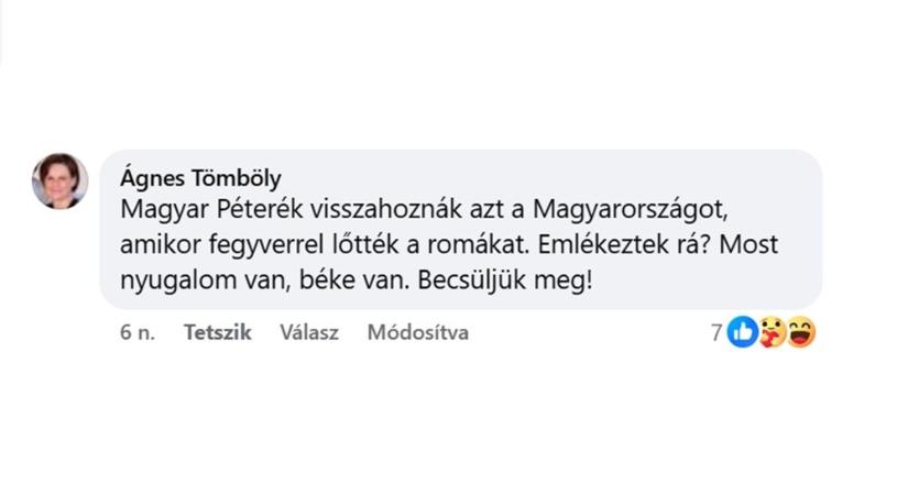 A Vas Népe újságírója szerint Magyar Péterék visszahoznák azt a Magyarországot, amikor fegyverrel lőtték a romákat