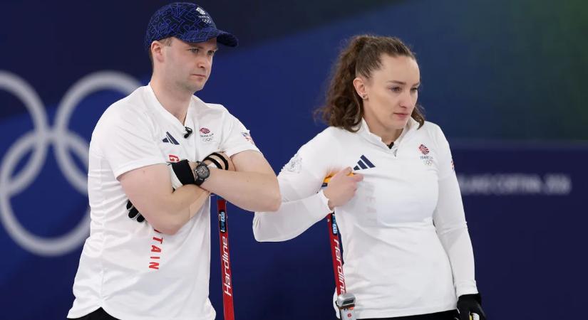 Téli olimpia: a britek és az amerikaiak továbbra is hibátlanok curling vegyes párosban