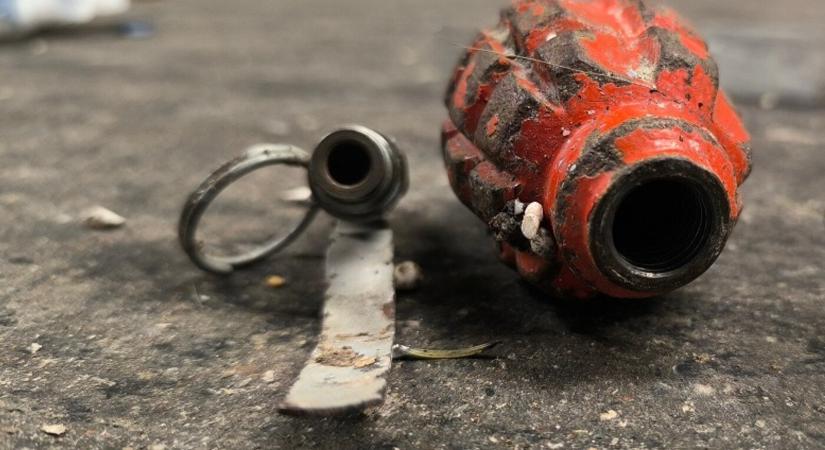 Két gránátot találtak egy hulladékfeldolgozóban