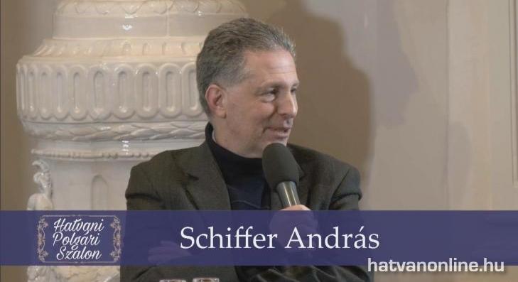 A Hatvani Polgári Szalon vendége: Schiffer András 