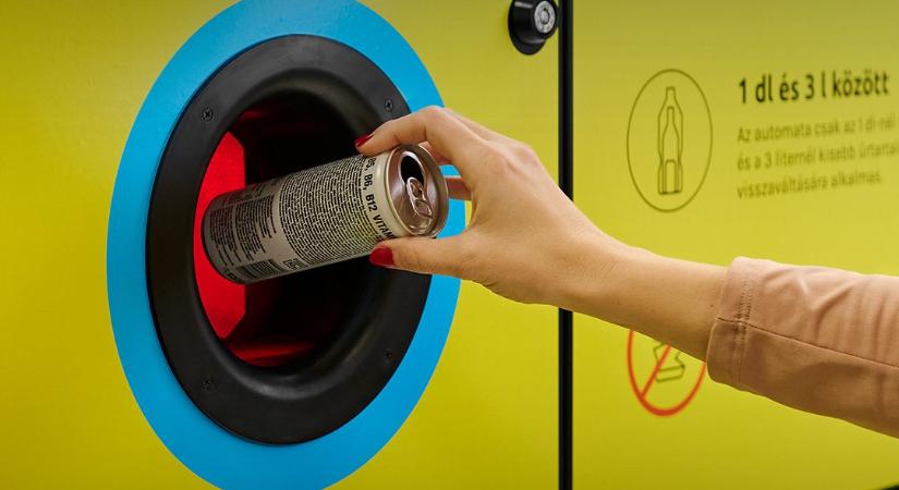 A legaktívabb Mohu-automata több mint hárommillió italcsomagolást vett vissza