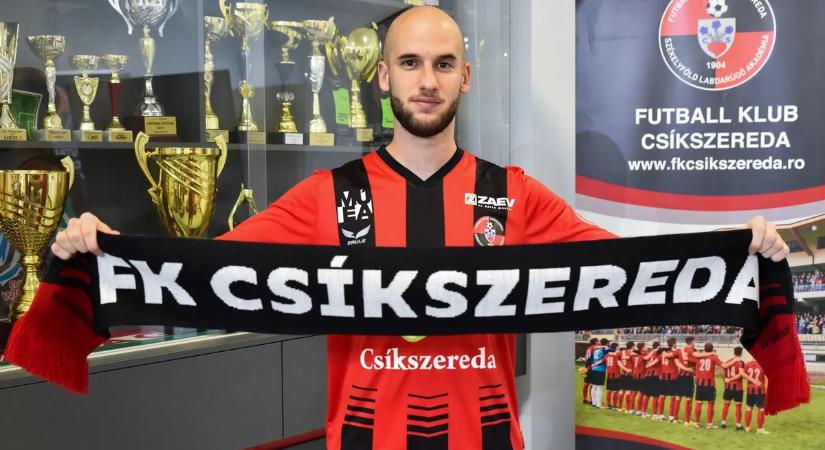 A Csíkszereda bejelentette Tajti Mátyás szerződtetését