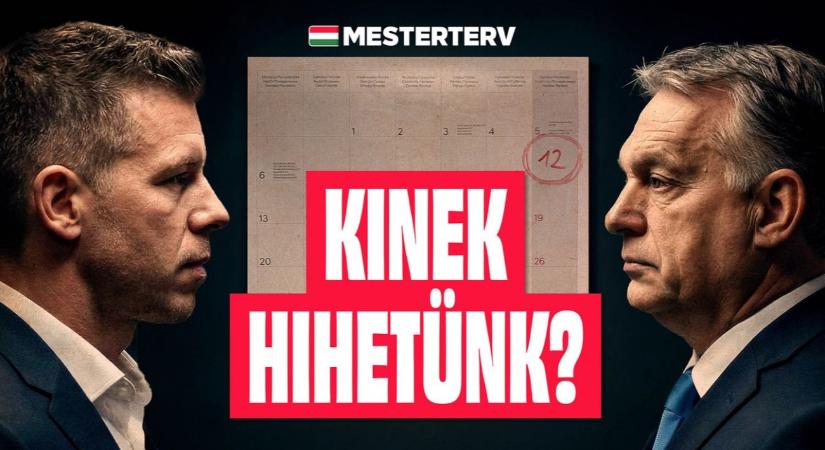Mesterterv: drámai végjáték jön – így áll most a Fidesz és a Tisza versenye