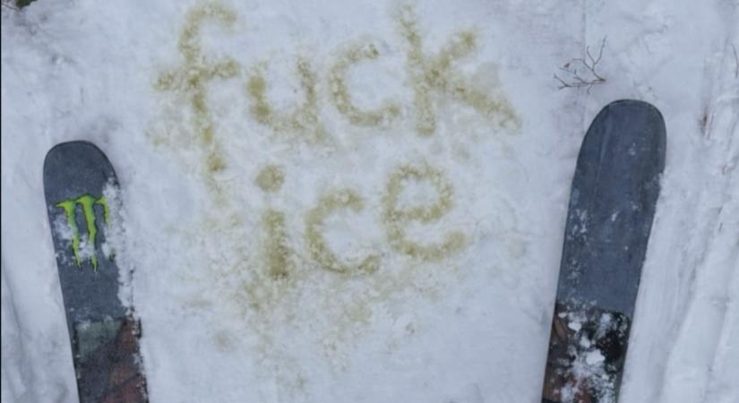 Hóba hugyozta az ICE-nak küldött üzenetét a téli olimpia előtt az egyik versenyző