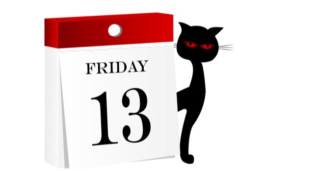 Egymás után két péntek 13. lesz