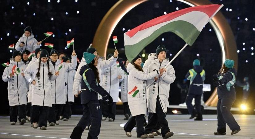 Erre a pillanatra várt mindenki: bevonultak a magyarok az olimpián (VIDEÓ)