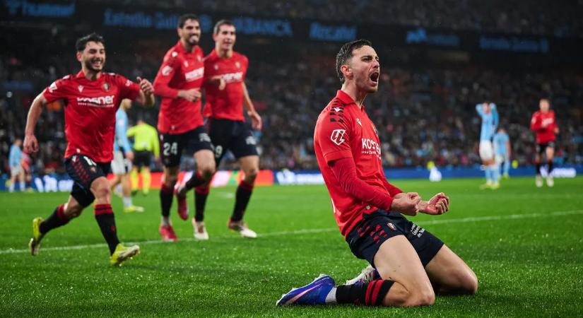 La Liga: az Osasuna legyűrte a Celtát Vigóban