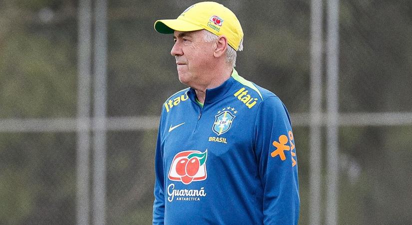 Carlo Ancelotti bombát robbantott: máris megnevezte a brazil vb-keret 11 játékosát