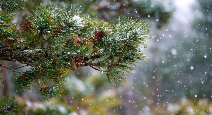 Enyhülés és eső után újabb havazás várható