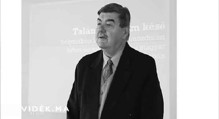 Elhunyt Csicsay Alajos, a legendás pedagógus, iskolaigazgató, közéleti személyiség