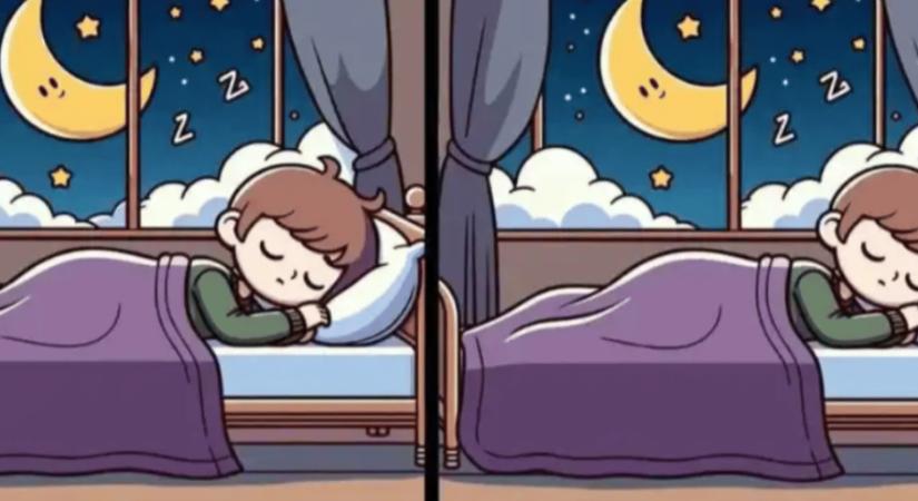 Egy igazi zseni vagy, ha ennél a feladatnál 10 másodperc alatt kiszúrod a 3 különbséget