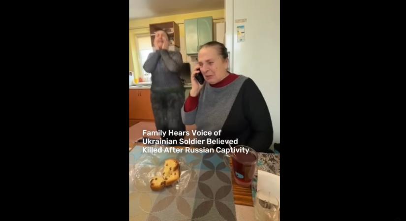 Egy ukrán anya évekig halottnak hitte, el is temette fiát, aki egyszer csak fölhívta őt telefonon