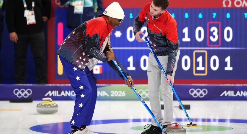 Snoop Dogg első kézből tanulta meg a téli olimpián, hogy a curling nem egyszerű sport