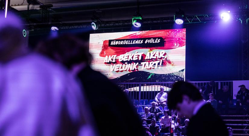 Orbán Viktor: Háborúellenes Gyűlés Szombathelyen, élőben itt