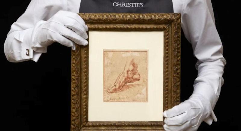 Kilenc milliárdért árverezték el Michelangelo lábát