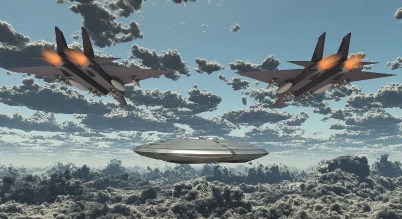 Ezt látni kell: az Amerikai Légierő UFO-t vett videóra!