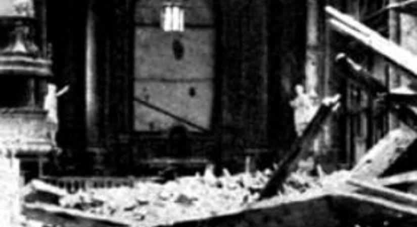 Megdöbbentő felvételek Szombathely bombázásáról