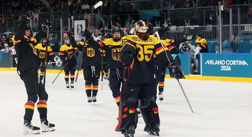 Japán ellen nyertek először a németek a női olimpiai jégkorongtornán