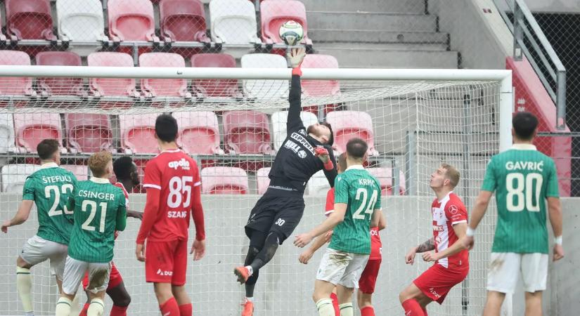 Tizenegyesből sem tudta kiharcolni a győzelmet az ETO Diósgyőrben