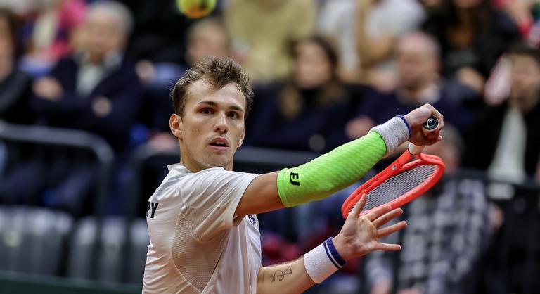 Elmaradt a csoda Tatabányán, Piros Zsombor kikapott a világranglistán 22. amerikai riválisától