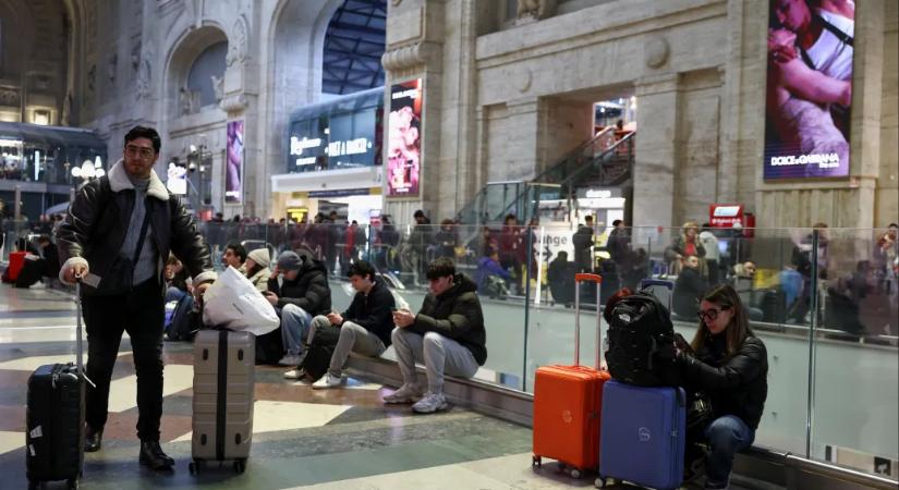 Szabotázs okozhatott fennakadást az olasz vasúti közlekedésben a téli olimpia első napján