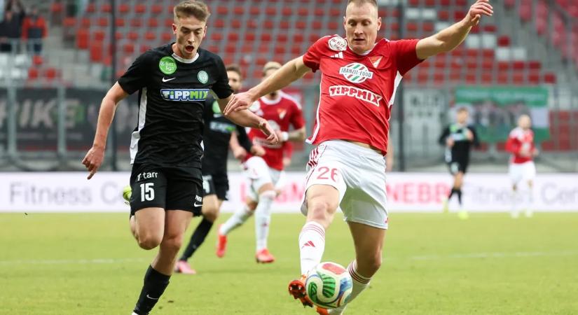 Bárány Donát a 100. NB I-es meccsén győztes gólt szerzett a Paks ellen