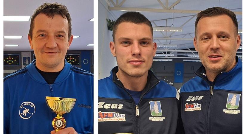 Mazzag Dávid Zala egyéni teke bajnoka