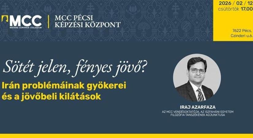 Fedezd fel Irán rejtett világát – MCC előadás Pécsen Iraj Azarfazával