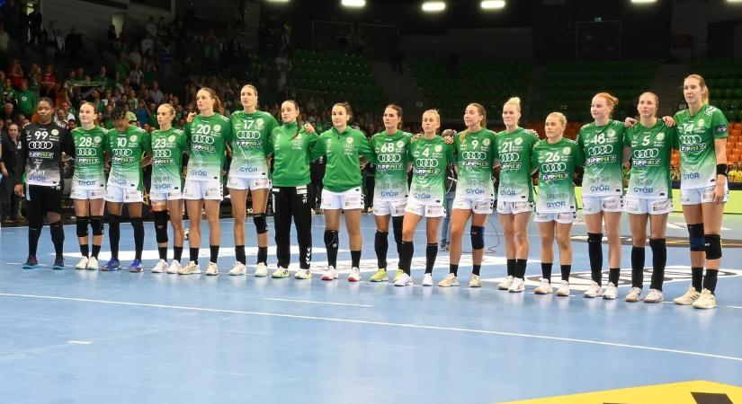 Női kézilabda BL: Győri Audi ETO–Buducsnoszt Podgorica